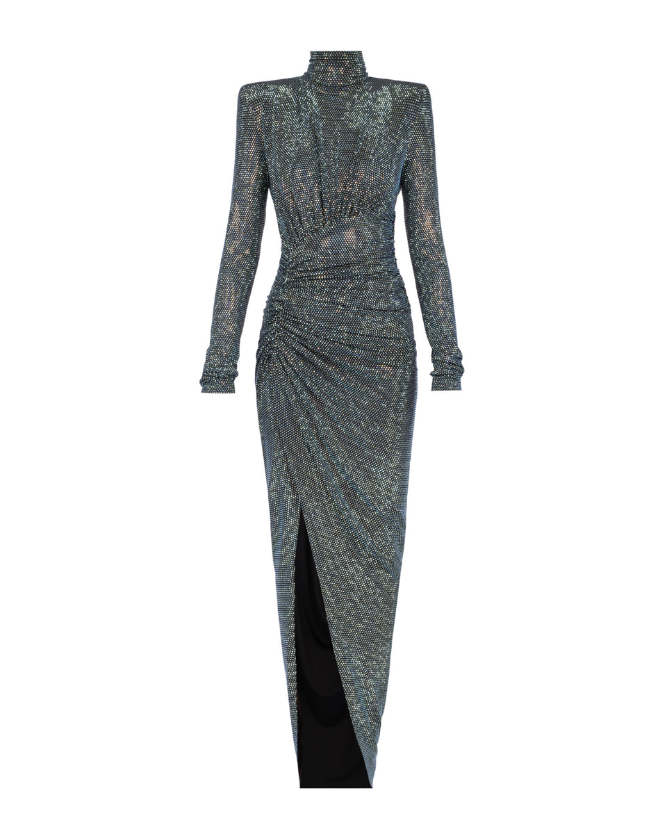 CRYSTALLIZED MAXI DRESS - Image 1