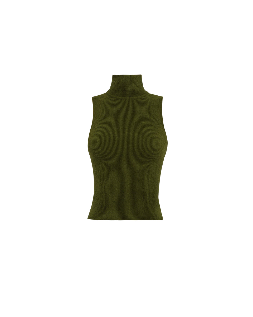 VELVET KNIT TOP - Image 1