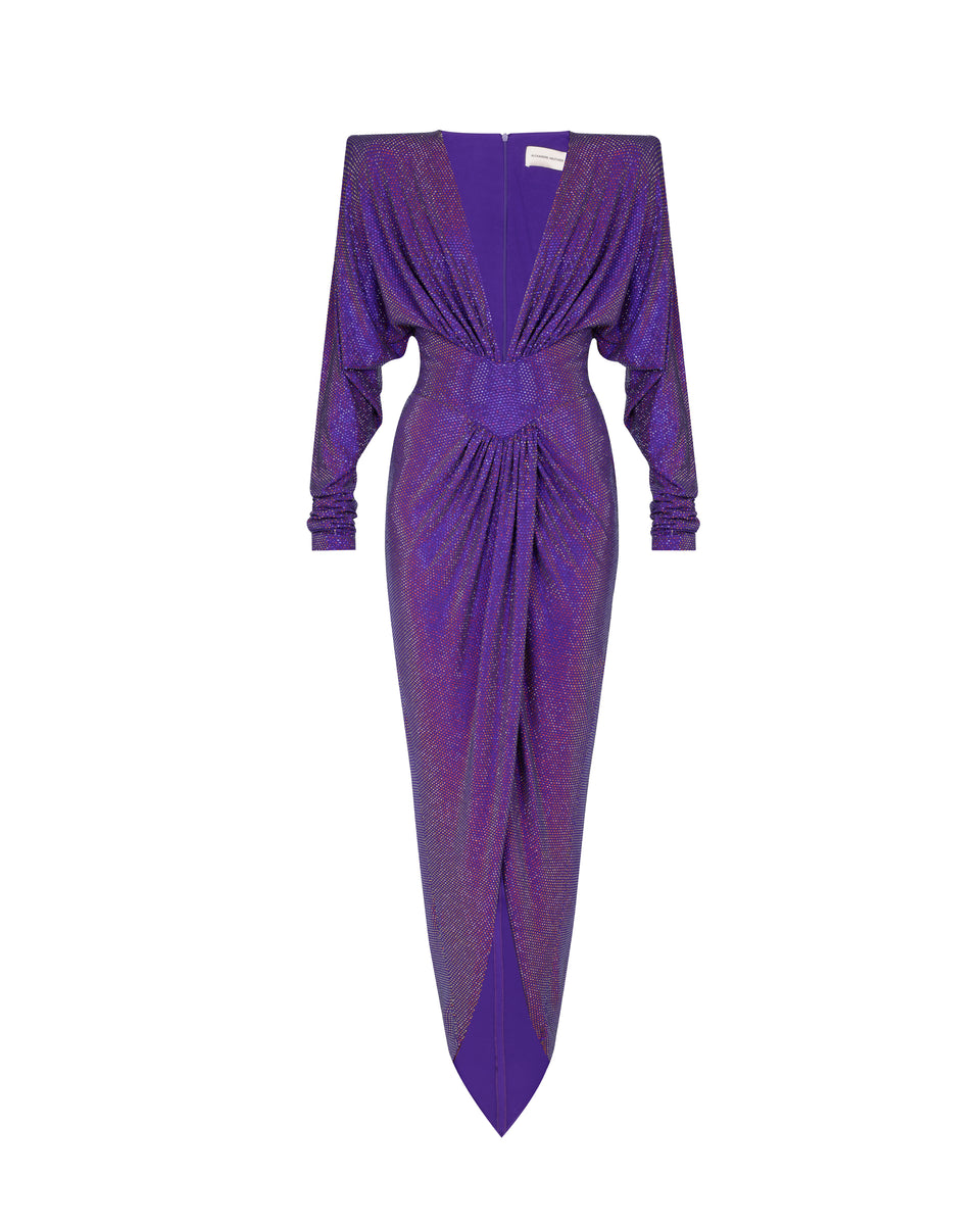 CRYSTALLIZED MAXI DRESS - Image 1