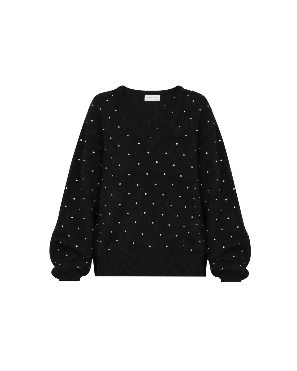 CRYSTAL KNIT TOP - Image 1