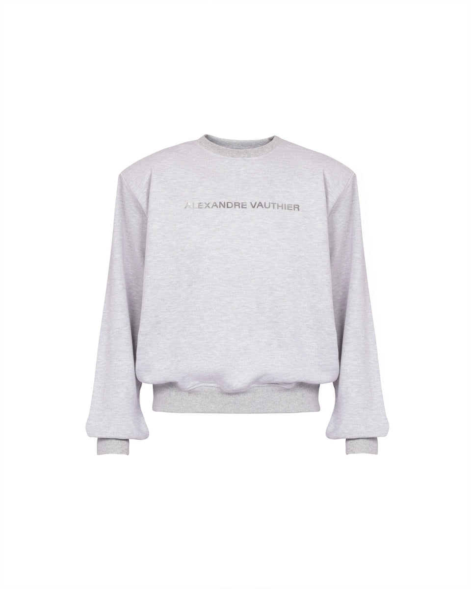 FLEECE PADDED SWEATSHIRT - Image 1