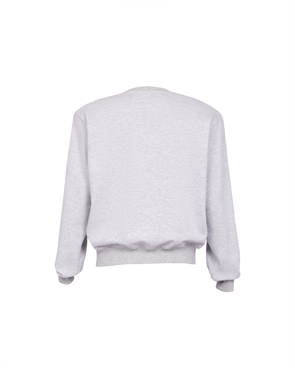 FLEECE PADDED SWEATSHIRT - Image 2